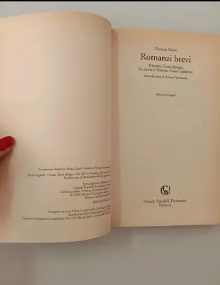 Romanzi brevi. Tristano-Tonio Kröger-La morte a...