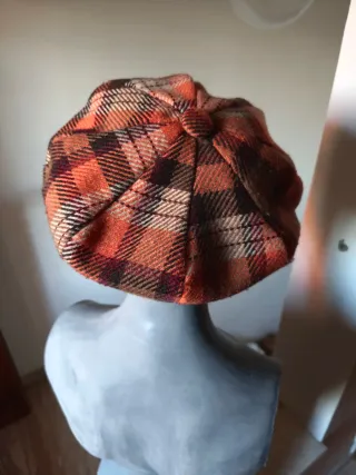 Cappello scozzese unisex arancione