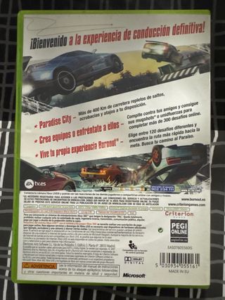 Burnout Paradise Xbox 360