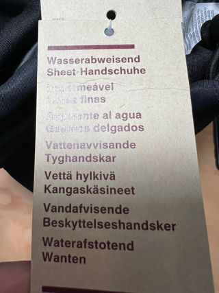 Guantes Muji Impermeables Hombre Talla L