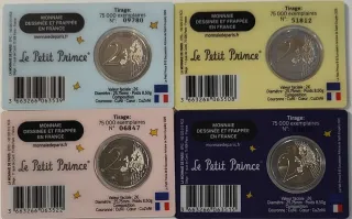 COINCARDS 2€ FRANCIA 2026 EL PRINCIPITO.