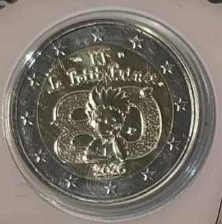COINCARDS 2€ FRANCIA 2026 EL PRINCIPITO.