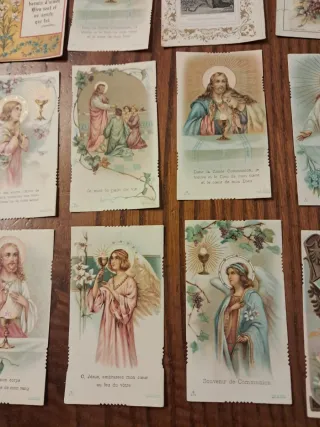 Lotto 20 santini vintage, anche XIX sec.