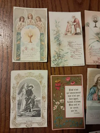 Lotto 20 santini vintage, anche XIX sec.