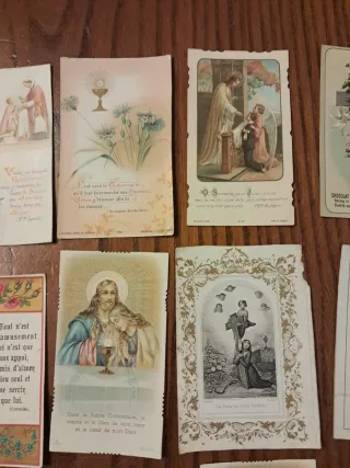 Lotto 20 santini vintage, anche XIX sec.