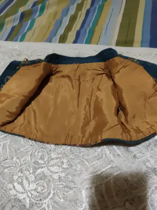 Chaleco Bebé Fallero Bordado