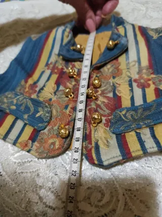 Chaleco Bebé Fallero Bordado