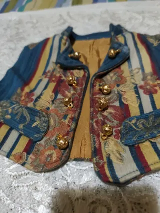 Chaleco Bebé Fallero Bordado