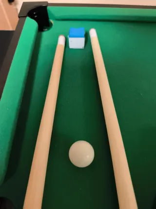 Mini mesa de billar 64x37cm