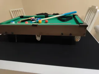 Mini mesa de billar 64x37cm