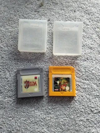 Zelda e Donkey Kong Land 2 per Game Boy