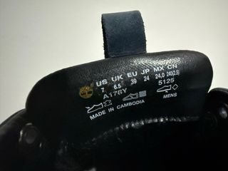 Timberland Anfibi Stivale Tg 39 Blu/Grigio