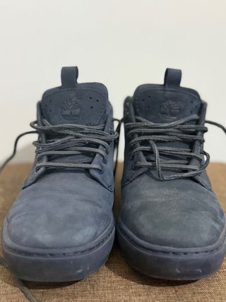 Timberland Anfibi Stivale Tg 39 Blu/Grigio