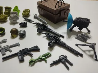 Lote Armas Y Accesorios G.I. JOE (Hasbro)