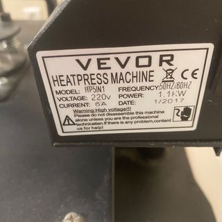 Máquina de Sublimación VEVOR Digital
