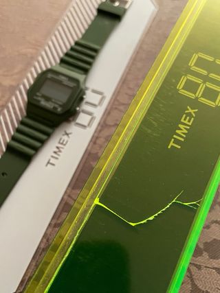 Reloj Timex W116 555 095001 Verde Militar