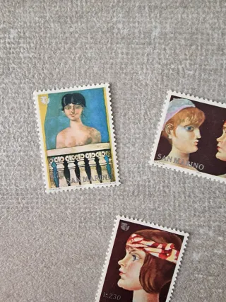 San Marino: Set 3 Francobolli