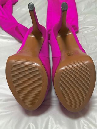 Mallas con tacones rosas