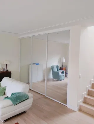 Puerta corredera cristalera