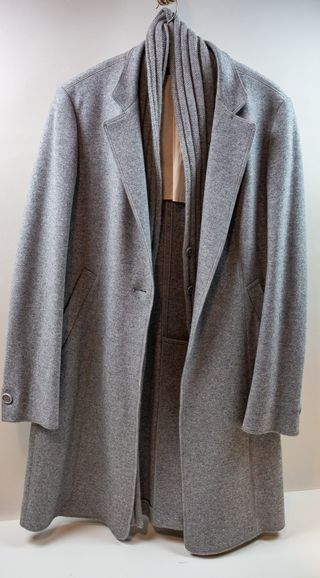 Cappotto Brunello Cucinelli Cashmere Grigio
