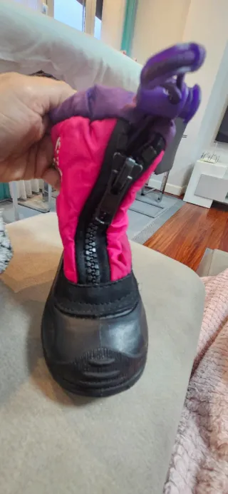 Botas de nieve para niño/niña talla 5