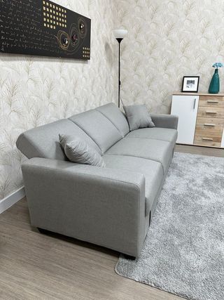 Sofá Cama de 3 Plazas con Almacenaje NUEVO