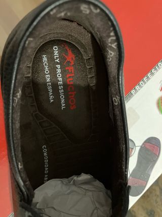 Zapatos Fluchos Negros Hombre