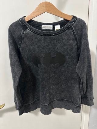 Sudadera H&M Batman talla 4/6 años