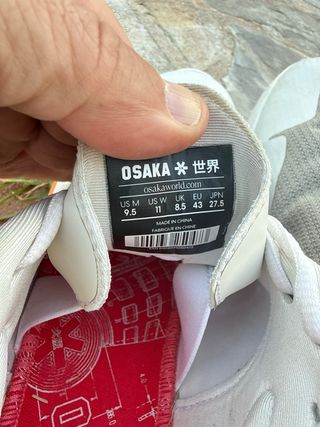 Zapatillas Kai Grises y Naranjas