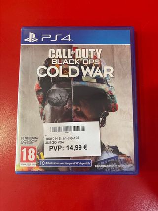 Call of Duty Black Ops Cold War PS4