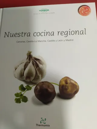 4 libros cocina regional thermomix
