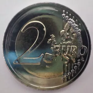 MONEDA CONMEMORATIVA 2€ LITUANIA 2025. DEFENSA