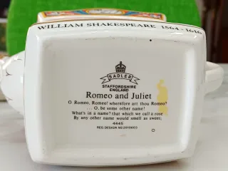 Teiera Sadler Romeo e Giulietta