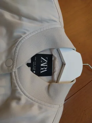 Cazadora Zara Beige Mujer Primavera