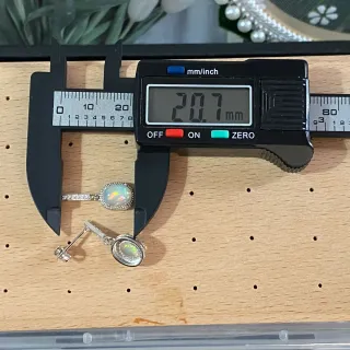 Pendientes Ópalo Natural