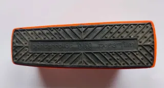 Portarrollos Tesa Vintage Años 90 Naranja