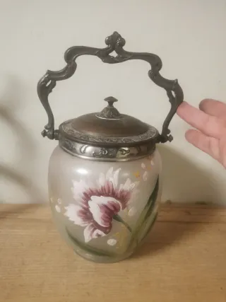 Antiguo galletero/bombonera Modernista