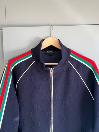 Chaqueta Gucci Azul con Rayas