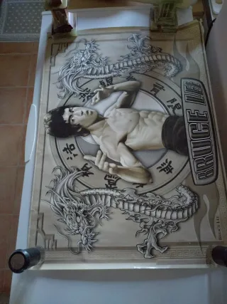 Póster Bruce Lee Dragón