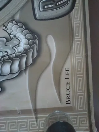 Póster Bruce Lee Dragón