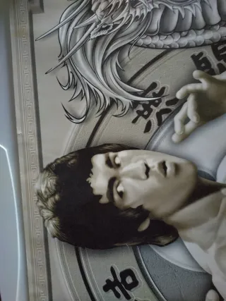 Póster Bruce Lee Dragón