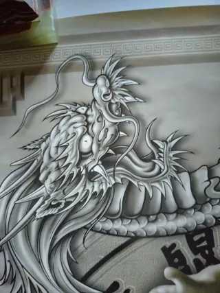 Póster Bruce Lee Dragón