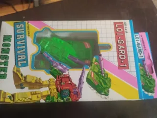 Lote de 2 Robôs F-1 Rider Survival Man