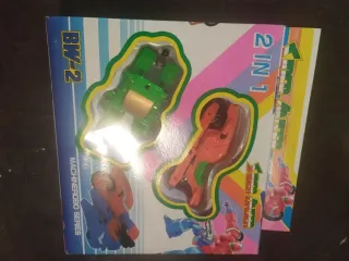 Lote de 2 Robôs F-1 Rider Survival Man