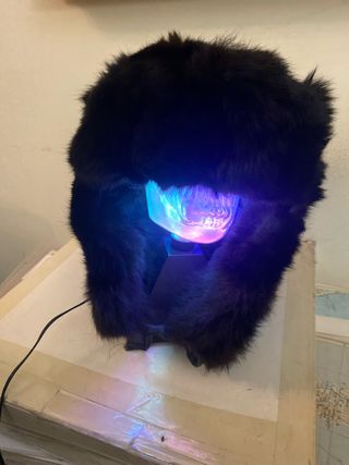 Colbacco pelliccia naturale marrone