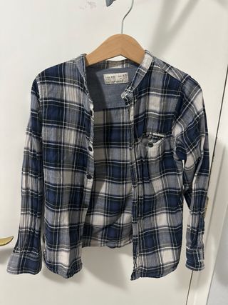 Camisa de cuadros Zara Boys talla 4/5 años