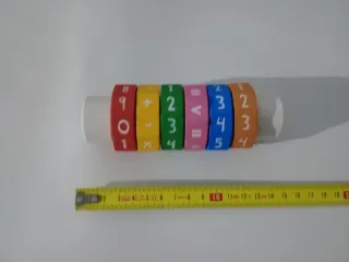 Juguete educativo madera números y operaciones