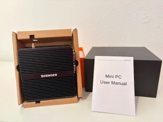 VENOEN Mini PC WIN11 Pro Fanless PC Industrial 12t