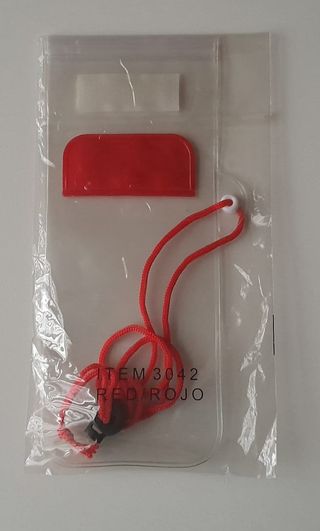 3 fundas estancas móvil waterproof + cordón nuevas