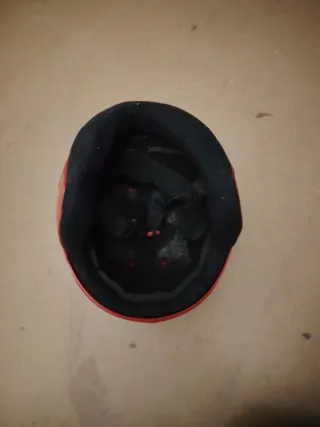 Casco de nieve Quechua rojo